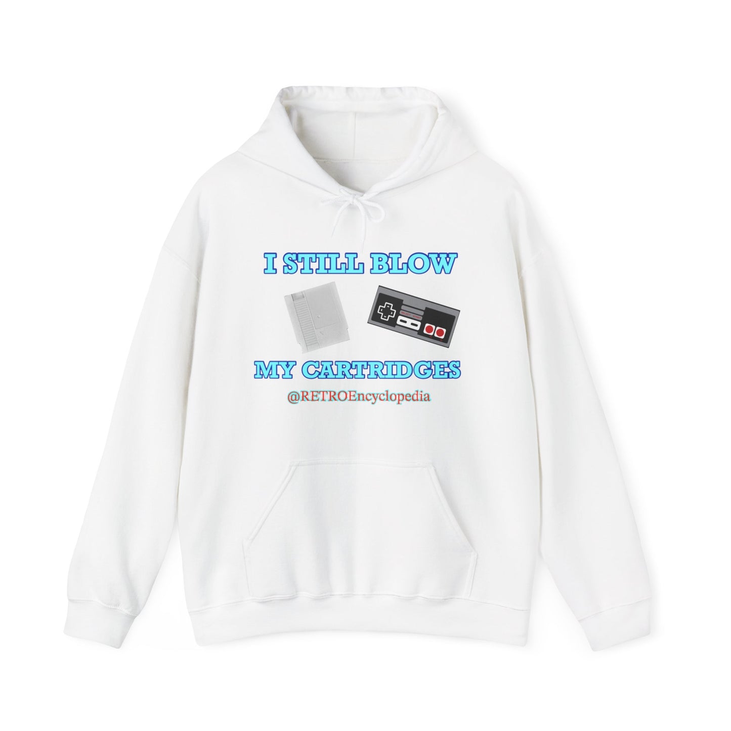 “I still blow my cartridges” Unisex Heavy Blend™ Hooded Sweatshirt
