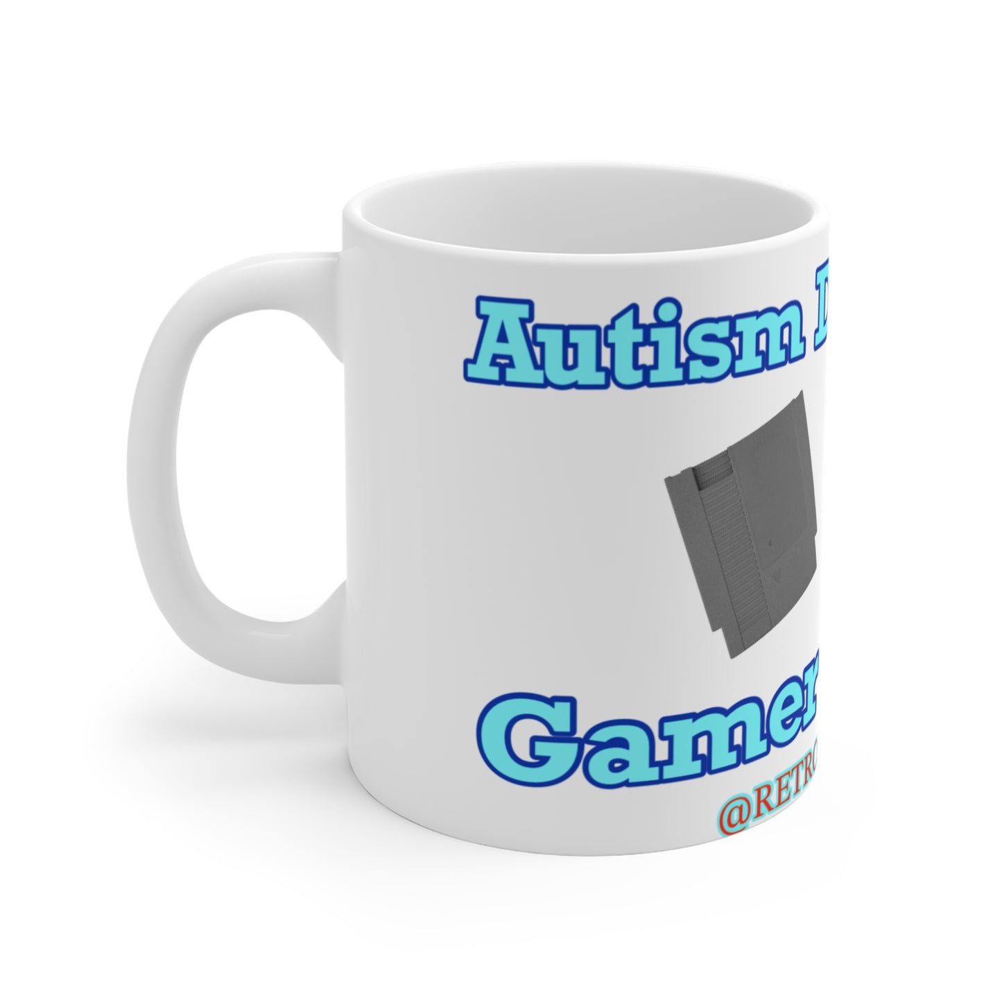Autism dad by day, Gamer by night” Ceramic Mug (11oz\15oz\20oz)