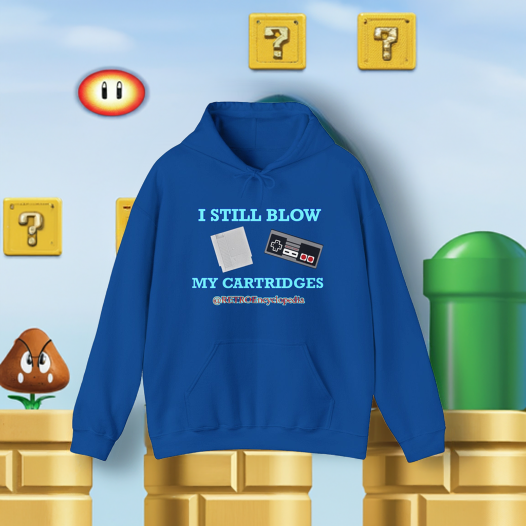 “I still blow my cartridges” Unisex Heavy Blend™ Hooded Sweatshirt